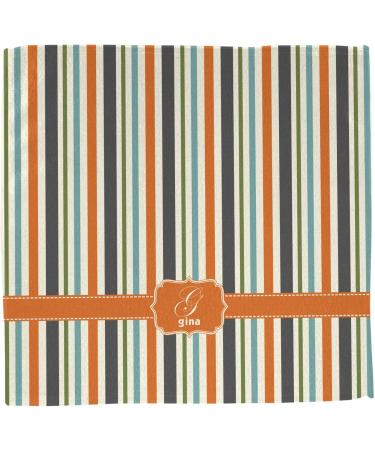 Personalized Orange & Blue Stripes Washcloth | YouCustomizeIt - Customizable Gifts for Every Occasion - Buy Online on GoSupps.com