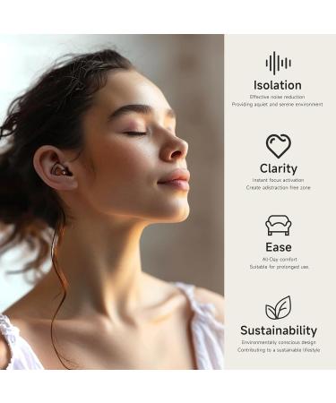 High Fidelity Ear Plugs for Concerts | Reusable Silicone Noise Cancelling Hearing Protection - 30 dB | QuietZone - Buy Online on GoSupps.com