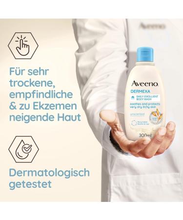 EASO MANO Aveeno Dermexa Shower Gel 300 Ml - Buy Online on GoSupps.com