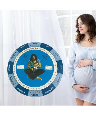 Homeriy 8pcs Pregnancy Wheel | Due Date Calculator for Pregnant Women & Healthcare Providers - International Shipping Available - Buy Online on GoSupps.com