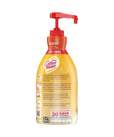 Coffee Mate Liquid Concentrate 1.5 Liter Pump Bottle Variety Pack - Original Sweetened Cream, French Vanilla, Hazelnut - Buy Online on GoSupps.com