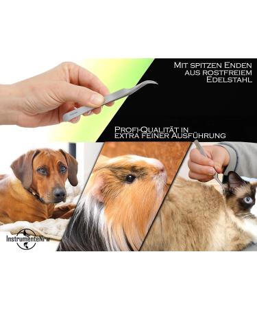 Professional Tick Tweezers & Removers | Tick Pliers Grippers and Hooks - 11.4 cm | International Shipping - Buy Online on GoSupps.com