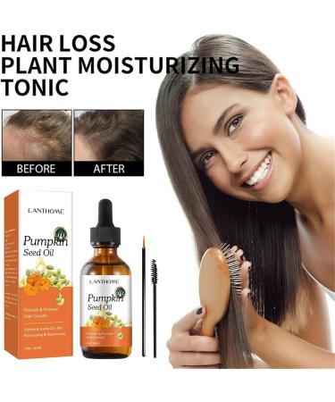 Organic Pumpkin Seed Oil 60 ml Pumpkin Seed Oil Hair Dense Hair Strengthening Hair Smoothing And Strengthening Organic Pumpkin Seed Oil 100% for Hair Growth Hair Oil Anti-Ageing Pumpkin Oil Extract - Buy Online on GoSupps.com