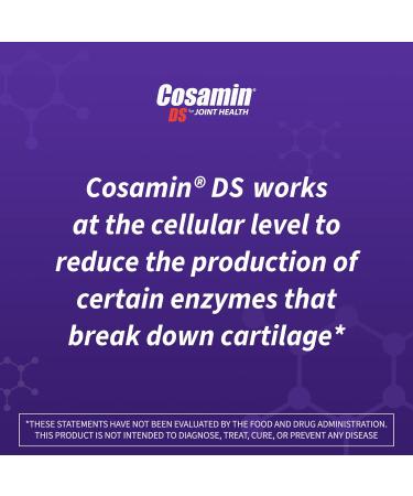Cosamin DS Joint Health Supplement - 180 Capsules for Men & Women | Glucosamine & Chondroitin Formula - Buy Online on GoSupps.com