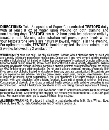 ALLMAX Nutrition TestoFX - Boost Testosterone Levels - 90 Capsules - Buy Online on GoSupps.com