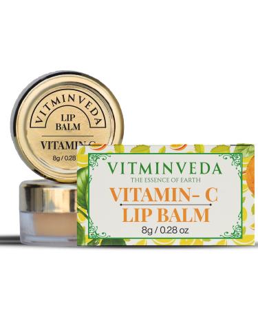 BEMT Vitamin C Lip Balm for Women & Men Nourishing Lip Care with Shea Butter | Moisturizing Paraben-Free & Sulphate-Free Lip Balm 8g - Buy Online on GoSupps.com