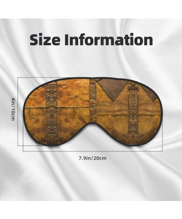 SSIMOO Rustic Rocks Eye Mask | Ultra-Soft Light-Blocking Sleep Mask for Optimal Comfort | International Shipping Available - Buy Online on GoSupps.com