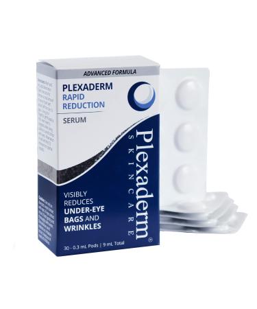 Plexaderm Rapid Reduction Eye Serum Pods - Advanced Formula - Anti Aging Serum Visibly Reduces Under Eye Bags, Wrinkles, Dark Circles, Fine Lines & Crow's Feet Instantly
