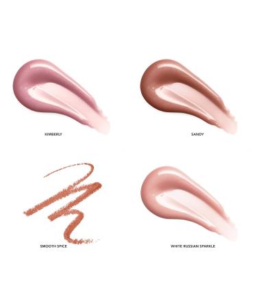BUXOM Power Line Plumping Lip Liner | Long Lasting Moisturizing Cruelty-Free Lip Liner in Smooth Spice Sandy Kimberly White Russian Sparkle - Buy Online on GoSupps.com