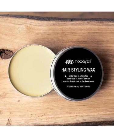 Strong Hold Hair Wax Pomade for Men & Women - Nourishing Matte Finish 3.4 Oz | International Shipping - Buy Online on GoSupps.com