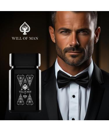 French Factor Will of Man Luxury Perfume Magnetic Cap Perfume for Men Long Lasting Perfume Party Perfume Office Event Perfume Made in India 100ml - Buy Online on GoSupps.com