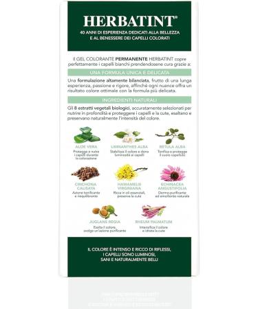  Herbatint Herbatint 3Dosi Permanent Colour Gel 300 ml - 7D Golden Blonde Ammonia-Free for Sensitive Skin 100% White Hair Coverage with 8 Organic Natural Extracts - Buy Online on GoSupps.com