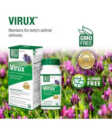 Bell Virux L Lysine & Red Marine - Herbal Immune System Booster | 1000mg Lysine Capsules (1 Pack) - Shop Internationally - Buy Online on GoSupps.com