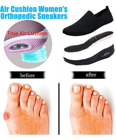 XIRUJNFD 2023 Women's Orthopedic Sneakers - Beige, Size 6.5 - Buy Online on GoSupps.com