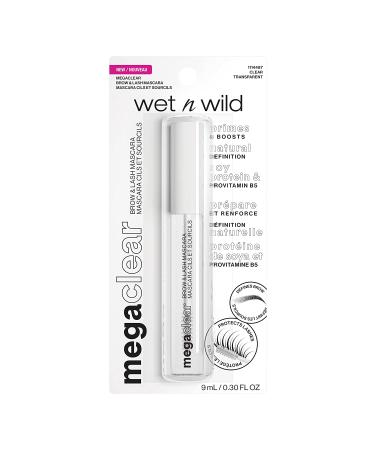 Wet n Wild Mega Clear Brow & Lash Mascara | Clear Gel for Defined Brows & Lashes - Buy Online on GoSupps.com