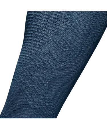 Bauerfeind Run Ultralight Compression Socks - Thin Sports Socks for Men & Women | Jogging & Fitness | Navy Blue L (44-46) - Buy Online on GoSupps.com