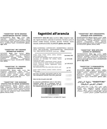 RAREZZE - Shortbread stuffed with Sicilian orange strictly handmade in a pretty decorated biscuit box (kg.1). Individually wrapped! RAREZZE: old artisanal pastry - Buy Online on GoSupps.com