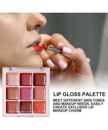  G n rique Lip Palette Lipstick Sets Moisturizing Matte Plumper with 9 Vibrant Colors Non Sticky Formula Makeup Cosmetics for Daily Wear or Professional Looks Compact Design 0.85 Gram - Buy Online on GoSupps.com