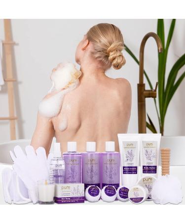 Lavender Bath Spa Gift Set for Couples - Christmas & Holiday Bath Basket for Women. Pamper & Indulge with Bath Body Works Essentials - Buy Online on GoSupps.com