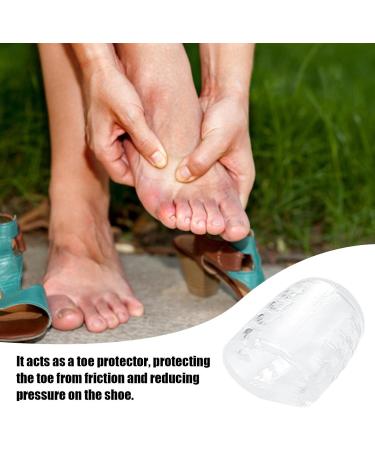 Little Toe Protectors - 10 Pack Silicone Toe Covers for Anti-Friction Protection | Soft Elastic Transparent for Walking Running Blisters & Corns - Buy Online on GoSupps.com