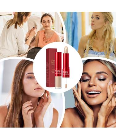 Correcteur Pour Femmes - Double Extr mit Longue Tenue - Correcteur Visage Maquillage Pour Filles Usage Quotidien Voyage Ext rieur Trajets Sport Rencontres F te Travail Bronzage ocre - Buy Online on GoSupps.com