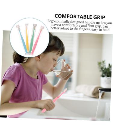 Anneome 4-Piece Wangan Hair Toothbrush Set - Super Soft Micro-Nano Toothbrushes for Gentle Oral Care & Travel - Coal Bristles for Thorough Cleaning - Buy Online on GoSupps.com