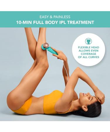 FOREO Peach 2 IPL Hair Removal Device - Full Body & Face Hair Remover - Permanent Results - Skin Cooling Technology - Mint - Buy Online on GoSupps.com