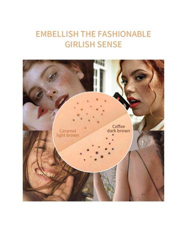 Freckle Pen - Durable Waterproof Fake Freckle Makeup Tool | Soft Dot Spot Pen (Light Brown) for Natural Look - Buy Online on GoSupps.com