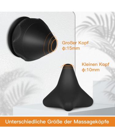 Buy AOT Triggerpunkt Presser Massage Device - Pain-Free Self-Massage Ball & Stick for Muscle Tension Relief (Black) - Buy Online on GoSupps.com