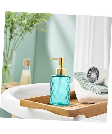 4 oz Glass Lotion Bottles Set - Cucumber Scented Glass Vessels with Lids | 4-Piece Travel & Manual Ornaments for International Shipping - Buy Online on GoSupps.com