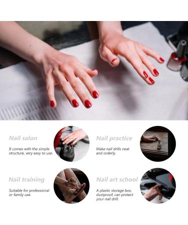 POPETPOP 3 Pcs Storage Rack Polisher Organizer Nail Drill Machine Nail Drill Organizer Grinding Head Storage Rack Nail Tech Desk Organiser Nail Stand Bracket Box Nail Polish Plastic 10.3x9.7cmx3pcs Bluex3pcs - Buy Online on GoSupps.com