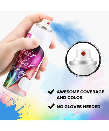 Blue Hair Spray Dye | Temporary Spray-On Color | 1-Day Washable 100ML for Cosplay & Festival - Buy Online on GoSupps.com