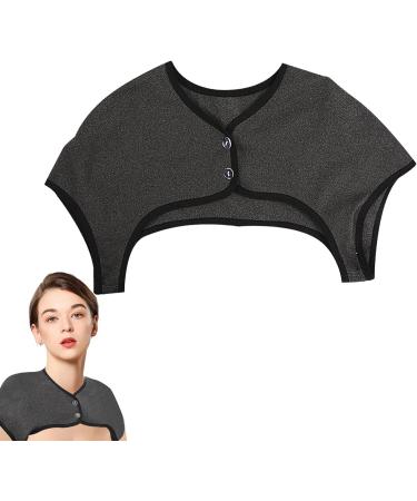 Higyee Heating Pillows for Shoulder | 360-Degree Heated Neck Wrap & Thin-Neck Warmer | Washable Velvet Relaxation Pillow - Dark Gray L - Buy Online on GoSupps.com