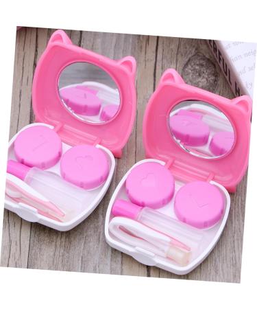 Buy Healeved 2-Piece Cartoon Contact Lens Container Set - Perfect for Daily Use & Travel - Buy Online on GoSupps.com