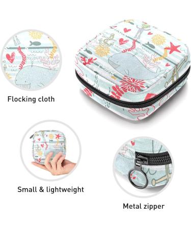 GIAPB Sea Animal Whale Fish Period Storage Pouch - Color5451 - Buy Online on GoSupps.com