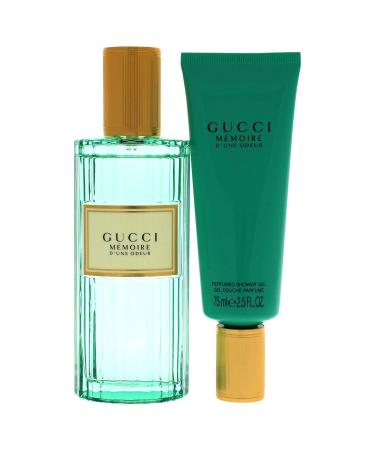 Gucci Memoire dUne Odeur Women 3.3oz EDP Spray 2.5oz Shower Gel 2 Pc Gift Set - Buy Online on GoSupps.com