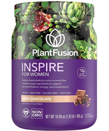 PlantFusion Inspire for Women Rich Chocolate 16.40 oz (465 g)