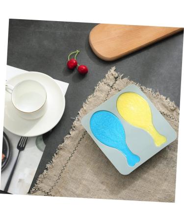 BESTonZON 2pcs Fondant molds de para gelatinas Silicone Mold Cake Mold Modeling Baking Mold Blue 15.8*14.9CM - Buy Online on GoSupps.com