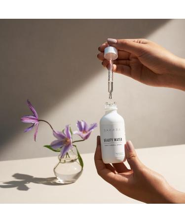 Sakara Beauty Water Drops 2-2oz Bottles | Hydrating Ionic Trace Minerals for Collagen & Keratin Support - 60 Servings, pH Balancing, Vegan - Buy Online on GoSupps.com