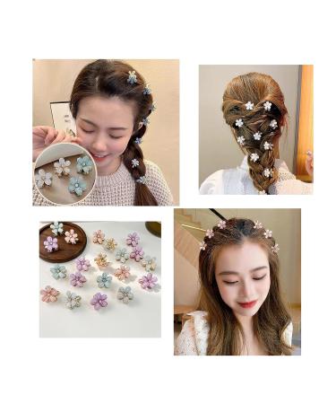 Cute Butterfly Hair Claw Clips - 8 Pack Strong Hold Barrettes for Girls and Women - Buy Online on GoSupps.com