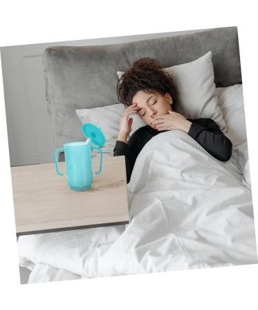 5pcs Elderly Feeding Mug Set | Leak-proof Nursing Straw Cups | Bedridden & Disabled Care | Spillproof Training Tumbler | Exclusive Bluex5pcs - Buy Online on GoSupps.com