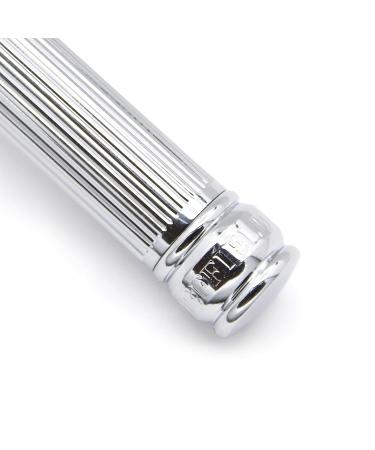 Edwin Jagger Chrome Lined Double Edge Razor - Long Handle | Precision Shaving for Men | International Shipping Available - Buy Online on GoSupps.com