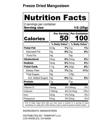 Organic Freeze-Dried Mangosteen - Premium Quality Superfood - Buy Online on GoSupps.com