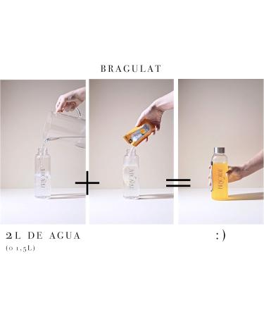  BRAGULAT BRAGULAT | Ginger and Lemon Fruit Drink | Powdered Drink | Sugar-Free and Vitamin C | 15 Sachets - Buy Online on GoSupps.com