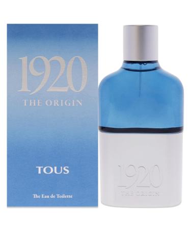 TOUS 1920 The Origin Men EDT Spray 3.4 oz
