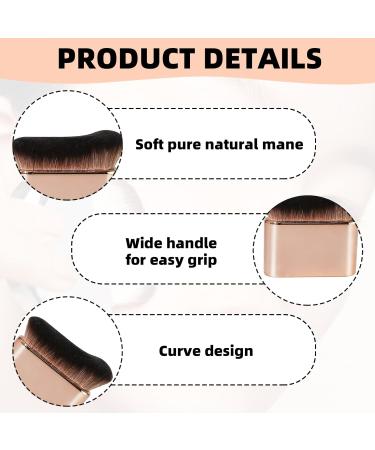Tanning Brush Portable Fake Tan Brush Kabuki Brush Kabuki Foundation Brush Makeup Brush Designed for Face &Body Make up Brush for Daily Makeup Application Real Techniques Brushes for Makeup Beginner - Buy Online on GoSupps.com