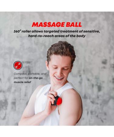 ELVIRE SPORT Foam Roller Set for Physical Therapy & Deep Tissue Massage - Back Roller x2, Massage Roller, Ball & Foot Roller - Ideal for Back, Neck, Feet & Legs - Buy Online on GoSupps.com