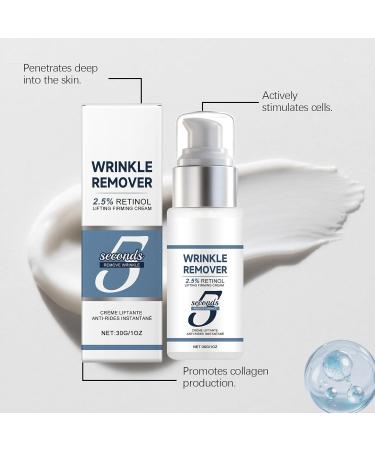 QPJUVC 5 Second Instant AntiWrinkle Lifting Cream Retinol Facial Firming Cream for Women Firming Moisturizer Reduces Fine Lines and Sagging Skin 30ml 5 - Buy Online on GoSupps.com