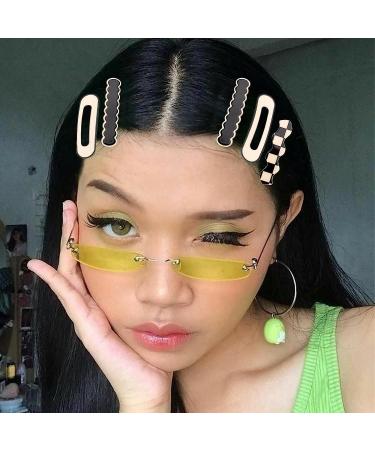16 PCS Magicsky No Bend Hair Clips - Korean Styling Minimalist Hair Accessories for Women and Girls - Buy Online on GoSupps.com