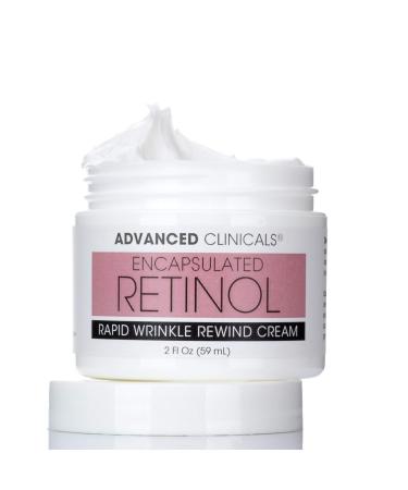 Advanced Clinicals Encapsulated Retinol Rapid Wrinkle Rewind Cream 2 fl oz (59 ml)